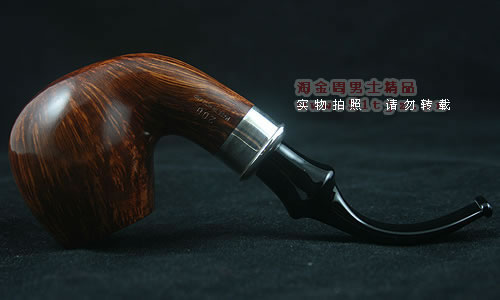 荷兰大班Bigben进口石楠木烟斗|6件套诺贝尔银圈200-3