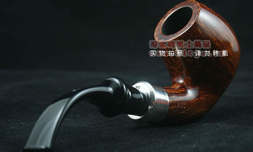 荷兰大班Bigben进口石楠木烟斗|6件套诺贝尔银圈200-4