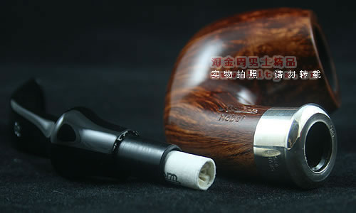 荷兰大班Bigben进口石楠木烟斗|6件套诺贝尔银圈200-6