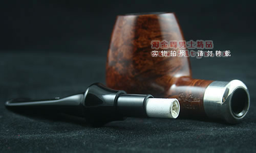 荷兰大班Bigben进口石楠木烟斗|6件套诺贝尔银圈303-7