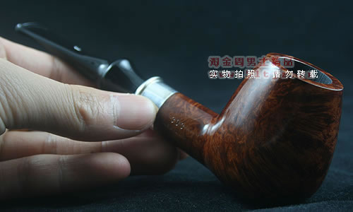 荷兰大班Bigben进口石楠木烟斗|6件套诺贝尔银圈303-8