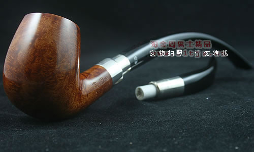 荷兰大班Bigben进口石楠木烟斗|特惠6件套装双嘴银圈018-5