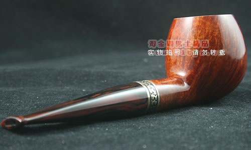 希腊阿玛迪斯石楠木烟斗|6件套装古银圈手工斗-3