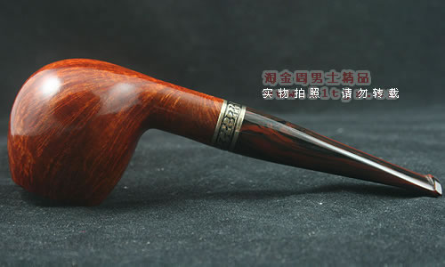 希腊阿玛迪斯石楠木烟斗|6件套装古银圈手工斗-4