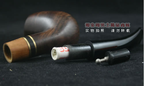 盾牌黑紫檀烟斗|特惠6件套装B1328-6