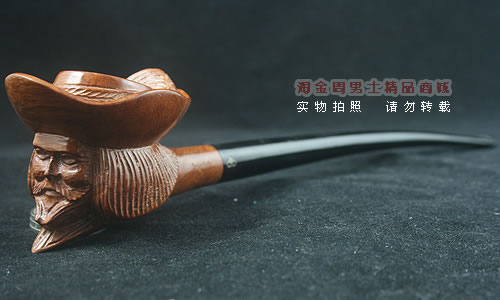 德国db石楠木手工烟斗|6件套装人头斗-01-1