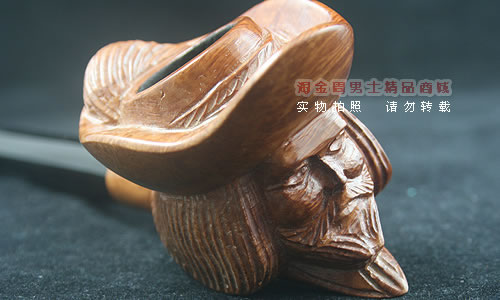 德国db石楠木手工烟斗|6件套装人头斗-01-7