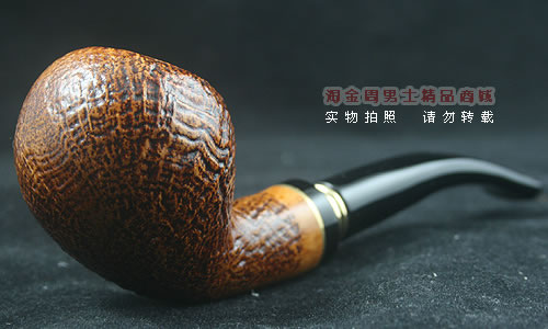 德国丹尼克石楠木烟斗|6件套装双金圈粗面615-1