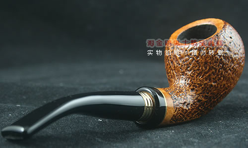 德国丹尼克石楠木烟斗|6件套装双金圈粗面615-3