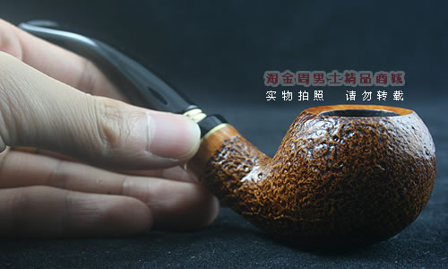 德国丹尼克石楠木烟斗|6件套装双金圈粗面615-7