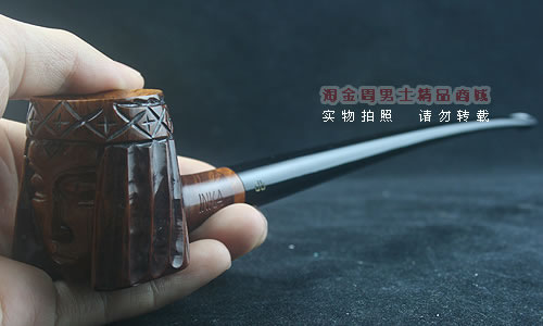 德国db石楠木手工烟斗|6件套装人头斗-02-11