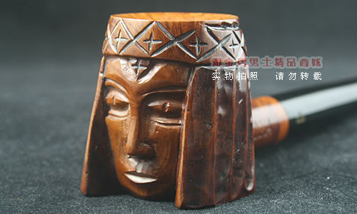 德国db石楠木手工烟斗|6件套装人头斗-02-7