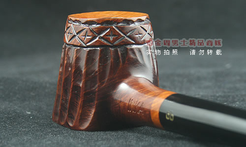 德国db石楠木手工烟斗|6件套装人头斗-02-8