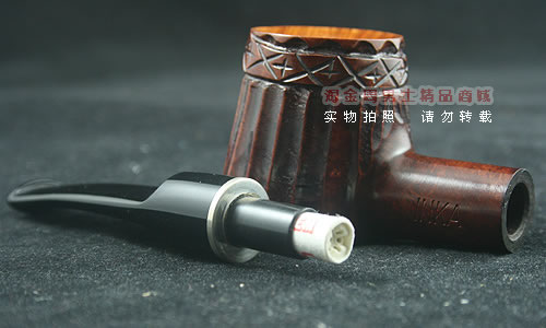 德国db石楠木手工烟斗|6件套装人头斗-03-7