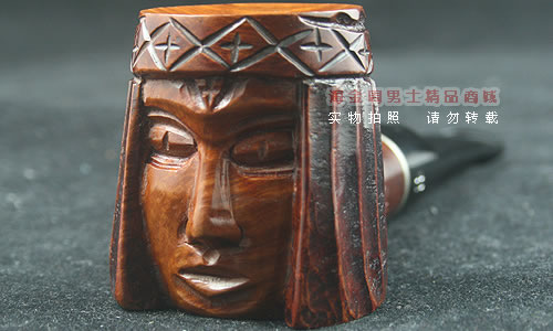 德国db石楠木手工烟斗|6件套装人头斗-03-9