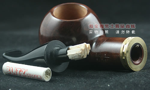 意大利沙芬SAVINELLI石楠木烟斗|6件套装金圈光面320-7