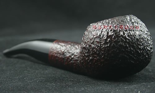 意大利沙芬石楠木烟斗|6件套装桌斗黑嘴320-2