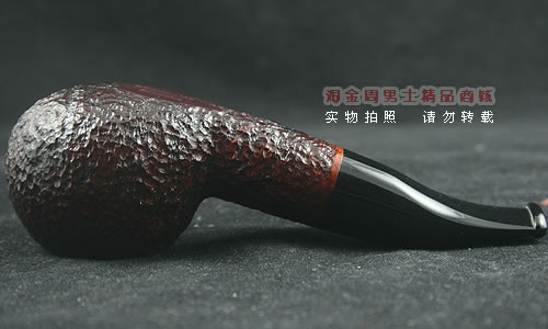意大利沙芬石楠木烟斗|6件套装桌斗黑嘴320-4