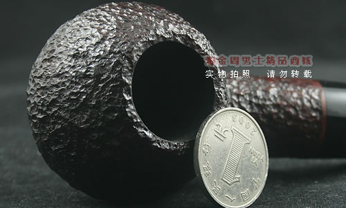 意大利沙芬石楠木烟斗|6件套装桌斗黑嘴320-6