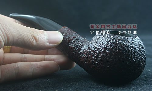 意大利沙芬石楠木烟斗|6件套装桌斗黑嘴320-8