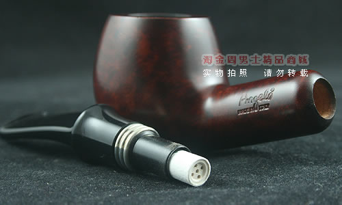 意大利Angelo安之龙石楠木烟斗|6件套装银圈FR524-6