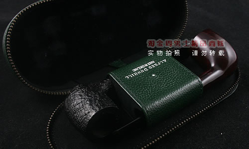 英国Dunhill登喜路石楠木烟斗|白点双斗套装3203-1