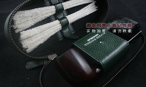 英国Dunhill登喜路石楠木烟斗|白点双斗套装3203-18