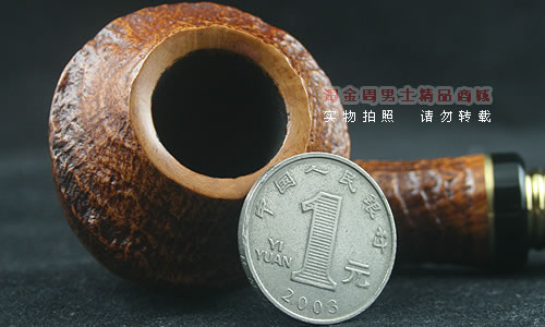 德国丹尼克石楠木烟斗|6件套装双金圈粗面611-5