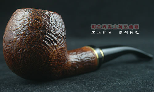 德国丹尼克石楠木烟斗|6件套装双金圈粗面612-1