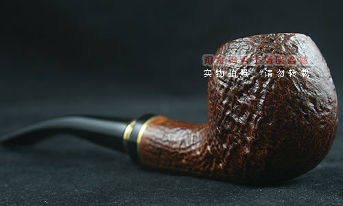 德国丹尼克石楠木烟斗|6件套装双金圈粗面612-2