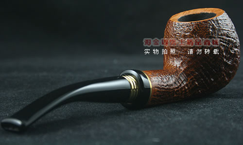 德国丹尼克石楠木烟斗|6件套装双金圈粗面612-3