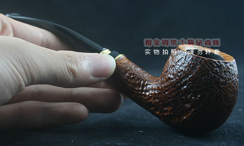 德国丹尼克石楠木烟斗|6件套装双金圈粗面612-7