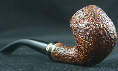 德国丹尼克石楠木烟斗|6件套装双金圈粗面613-2