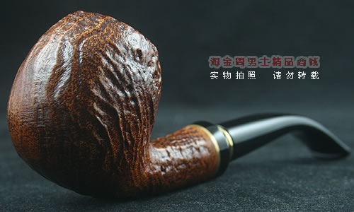 德国丹尼克石楠木烟斗|6件套装双金圈粗面614-1