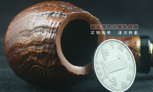 德国丹尼克石楠木烟斗|6件套装双金圈粗面614-5