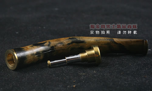 天然过滤海柳-精选赤柳烟嘴|L47-2