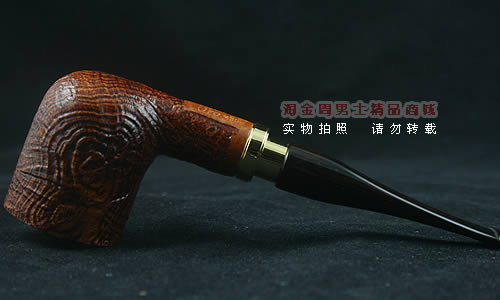 德国丹尼克石楠木烟斗|6件套装双金圈粗面450-4