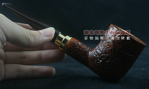 德国丹尼克石楠木烟斗|6件套装双金圈粗面450-8