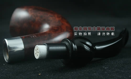 德国丹尼克石楠木烟斗|6件套装酒红743-6