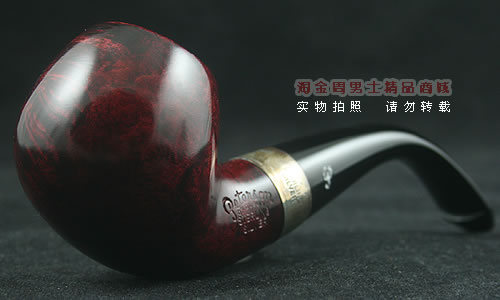 彼得森Peterson石楠木烟斗|5件套酒红银圈斗03-1