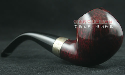 彼得森Peterson石楠木烟斗|5件套酒红银圈斗03-2