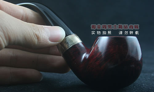 彼得森Peterson石楠木烟斗|5件套酒红银圈斗03-8