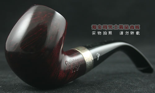 彼得森Peterson石楠木烟斗|5件套酒红银圈斗221-1