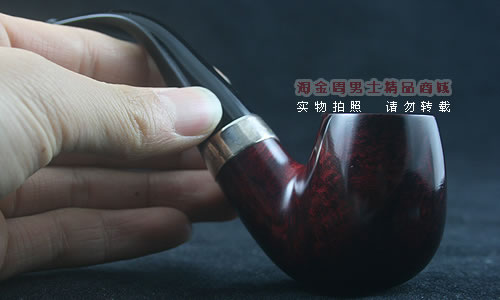 彼得森Peterson石楠木烟斗|5件套酒红银圈斗221-8