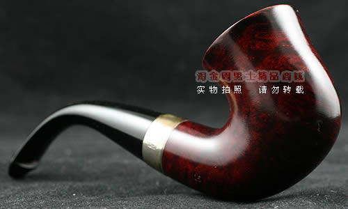 彼得森Peterson石楠木烟斗|5件套酒红银圈斗05-2