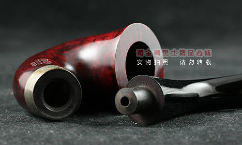 彼得森Peterson石楠木烟斗|5件套酒红银圈斗05-6