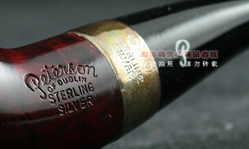 彼得森Peterson石楠木烟斗|5件套酒红银圈斗05-7