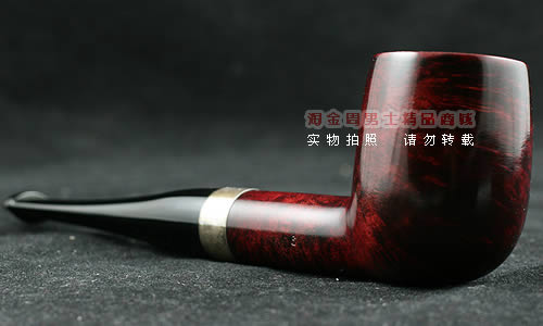 彼得森Peterson石楠木烟斗|5件套酒红银圈斗06-2