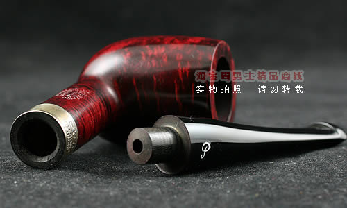 彼得森Peterson石楠木烟斗|5件套酒红银圈斗06-6
