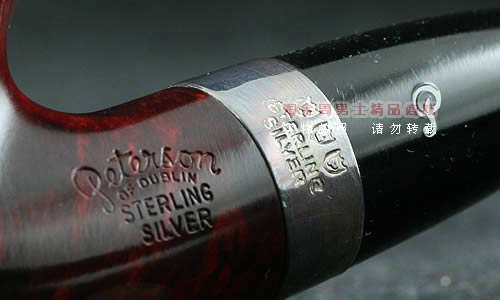 彼得森Peterson石楠木烟斗|5件套酒红银圈斗X220-6